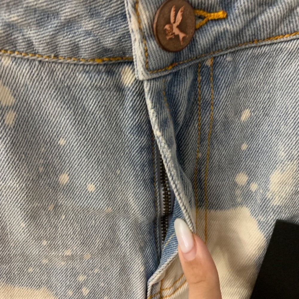 One Teaspoon Bonita Bleach Affect Shorts size 30 - Picture 4 of 7
